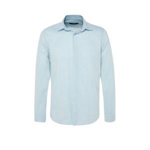 NWT Trendyol Men Slim fit Shirt collar Woven Shirt